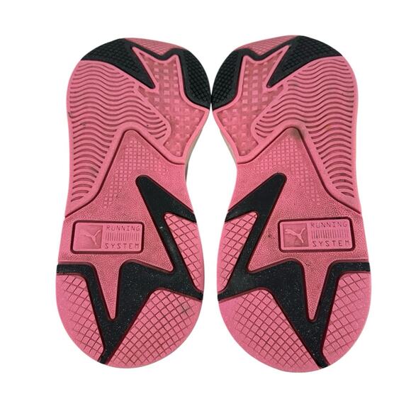 PUMA RS-X Soft Women's Pink Low Top Lace Up Athletic Running Sneakers Shoes Sz 8 - Picture 4 of 10